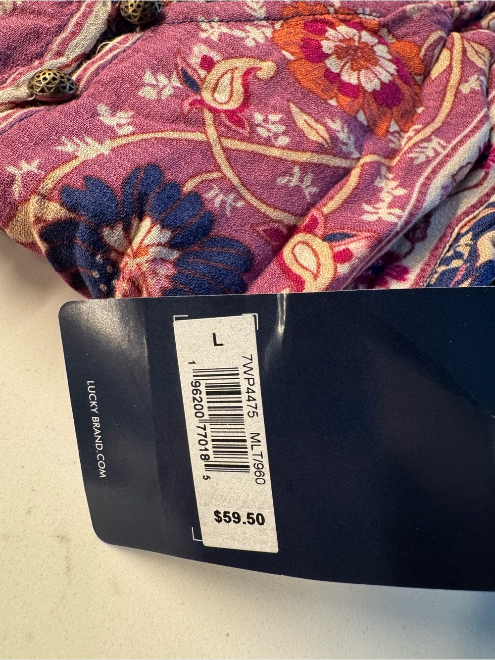 🎉LAST PIECE 🎉LUCKY BRAND Camille Top - Picture 10 of 10